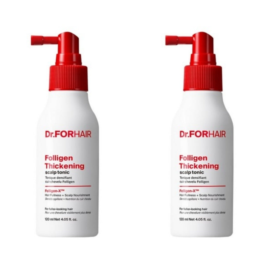 Dr.ForHair Folligen Thickening Scalp Hair Tonic 120ml*1Pc/2Pcs