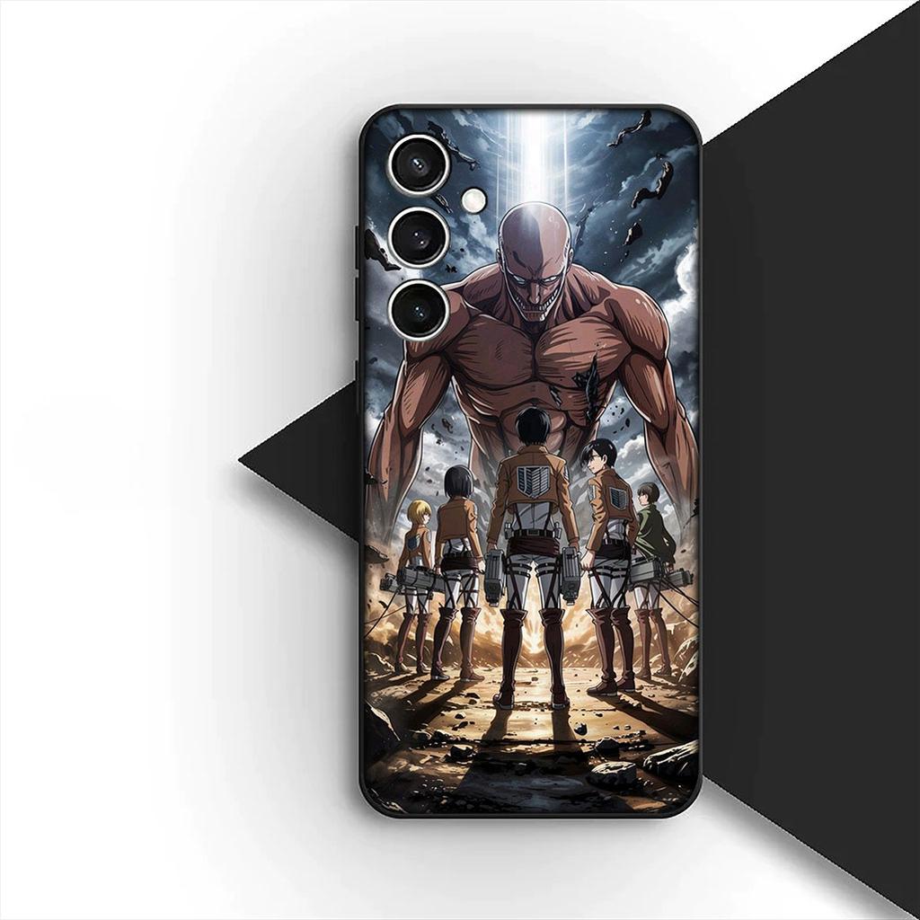 Cover Attack On Titan Levi Eren Jaeger for OPPO A40 A80 A60 A38 A79 A15 A16 A17 A18 A58 A78 A57 A53 A40M 4G 5G Phone Case