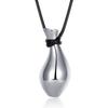Elegant Personalized Black Rope Flower Vase Long Necklace For Women And Men Ideal For Autumn Winter Stylish Accessory For Any Outfit