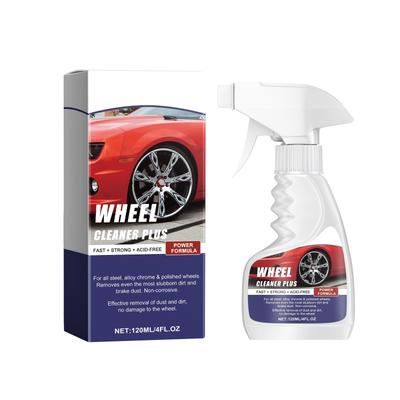 Car Wheel Cleaner, Car Wheel Hub Yellowing Cleaning Stains Wheel Removal 120ml