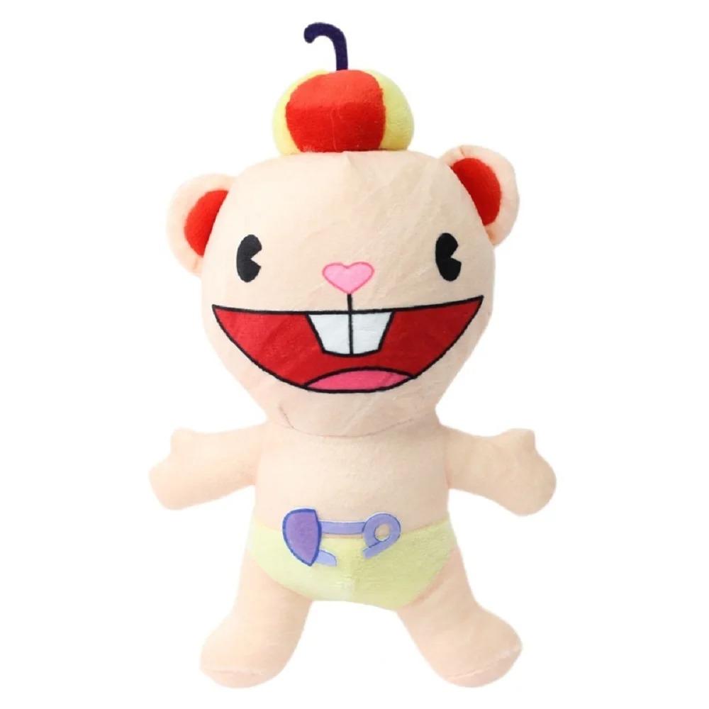 25CM Raro Amigos da Árvore Feliz Anime Amigos da Árvore Feliz Soldado Fliqpy Brinquedos de Pelúcia Bonecas Militar Flipy Boneca Brinquedo de Pelúcia para Crianças Presente