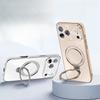360 Rotating Bracket Luxury Business Magnetic Kickstand Case for iPhone 17 Pro Max 16 Plus 15 14 Shockproof Practical Cover