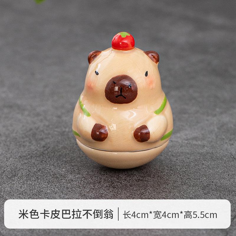 Japoński Ceramiczny Kot Szczęścia Ornament Fortuny Rzemiosło Daruma Kreskówkowy Krajobraz Akcesoria do Wystroju Domu Kawaii Prezenty Dekoracja Biurka