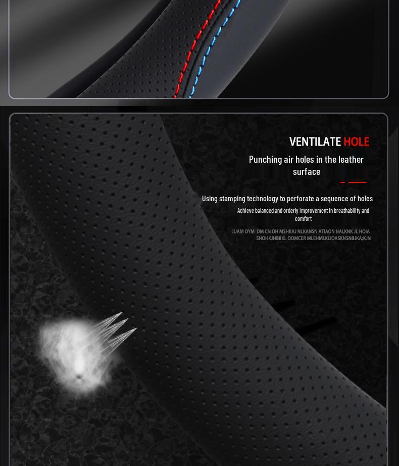 Steering Wheel Cover for Toyota Camry 2008-2013 7th Gen