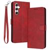 For Samsung Galaxy A56 5G Case Flip Stand PU Leather Wallet Phone Cover Calf Texture