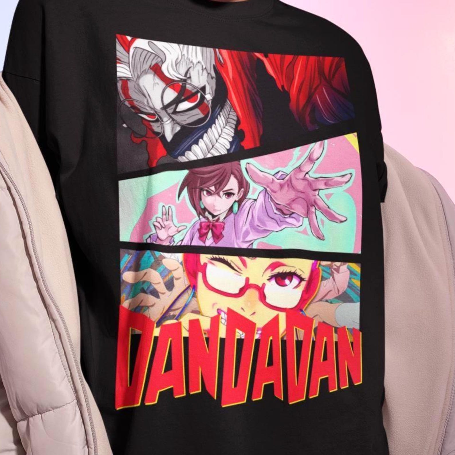 Okarun Momo Ayase Anime Shirt - Manga Cosplay Tee,Okarun Tshirt,Ken Takakura Sweater S