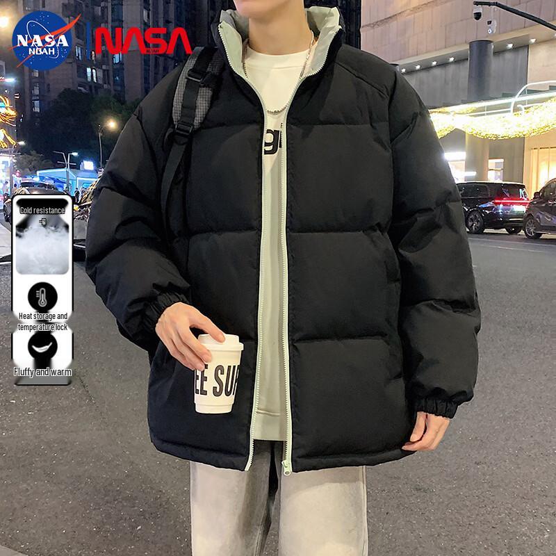 NASA NOAH Men s Padded Stand-Collar Winter Jacket 2XL