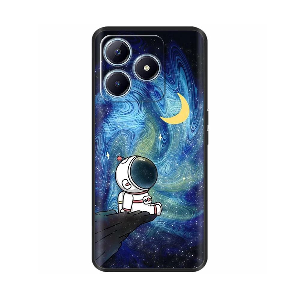 For Realme C61 Case Realme C63 Phone Cases Cartoon Full Coverage Cover Soft Liquid Silicone Case For Realme C61 C63 RealmeC61