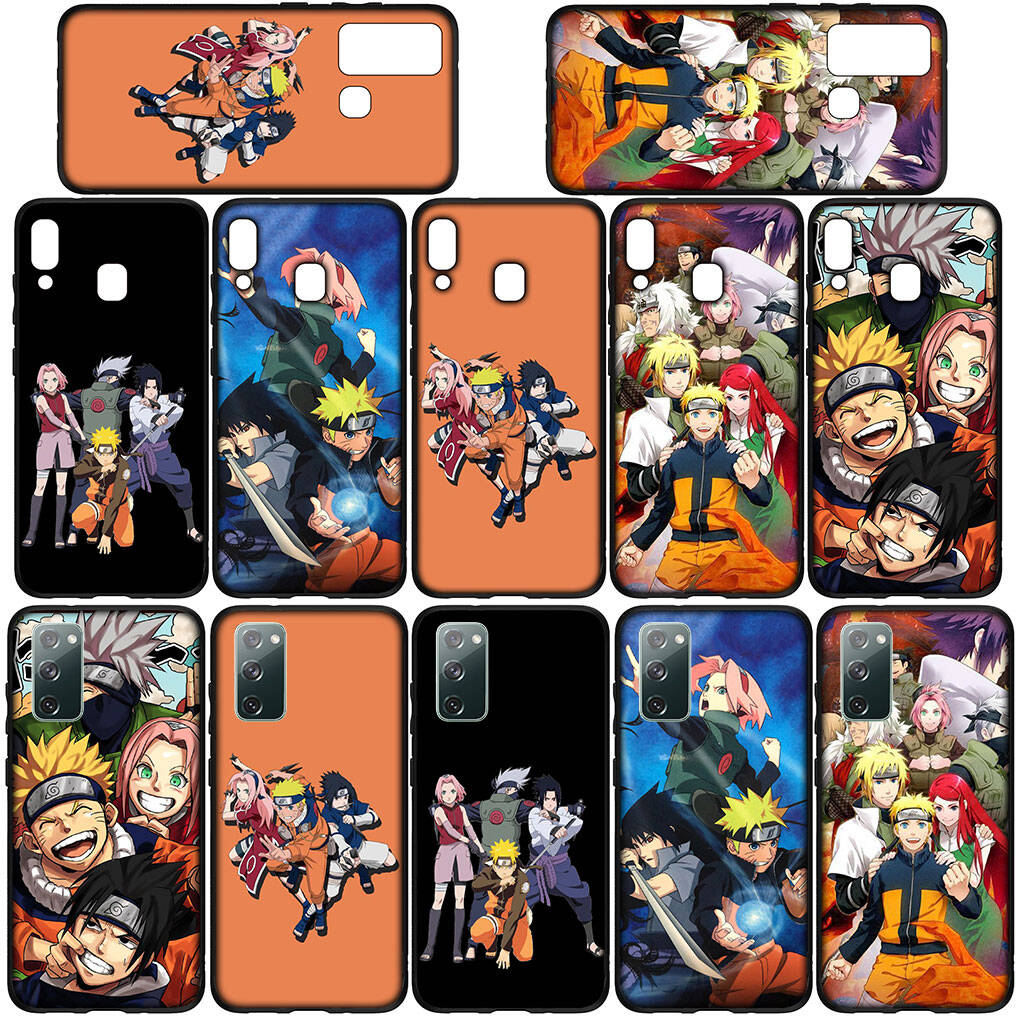 Case for iPhone 17 15 16 Plus Xiaomi Poco X7 X6 F8 F7 C85 C75 Redmi Note 14 12 11 13 Pro Max A4 14C 13C 15C Kakashi Sasuke Cute Narutos Haruno Sakura