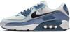 Nike Air Max 90 Summit Size W, White/Blue/Black, HM8128-100, 22.0cm