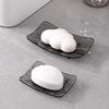 Glacier Pattern Soap Holder - Punch-Free Bathroom Dish for Dormitory Countertop