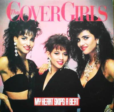 12inch Record COVER GIRLS - My Heart Skips A Beat VIL1044PROMO Victor 1989 Japan Dance & Electronica Used