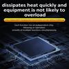 Foldable Aluminum USB C Stand Dock 7 Port Expansion Dock 4K60Hz 100W Charging Ethernet Card Reader For Laptops