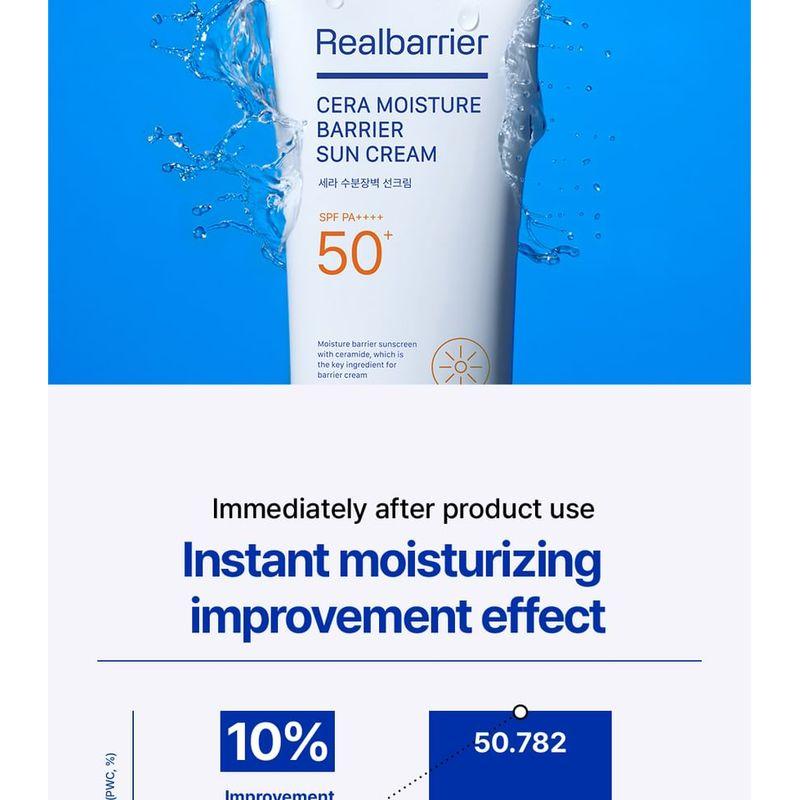 Realbarrier - Cera Feuchtigkeitsbarriere Sonnencreme