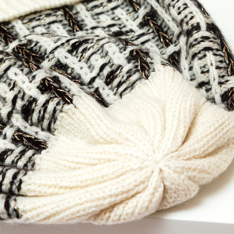 2024 Unisex 100% Cashmere Knitted Hat - Warm for Autumn & Winter, Perfect for Christmas