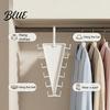 Double Sided Hanger Hooks Space Degrees Rotating Hanger 360 5/8/12Pcs V-Shaped with 12 Saving Closet