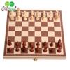 Portable Wooden Magnetic Chess Set for Kids and Beginners - Folding Design
