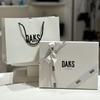 Daks Black 4d Gold Buckle Hook Belt Dbbe4e778bk