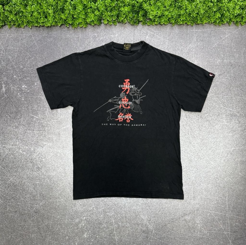 The Way Of Samurai Vintage T Shirt Red Lizard