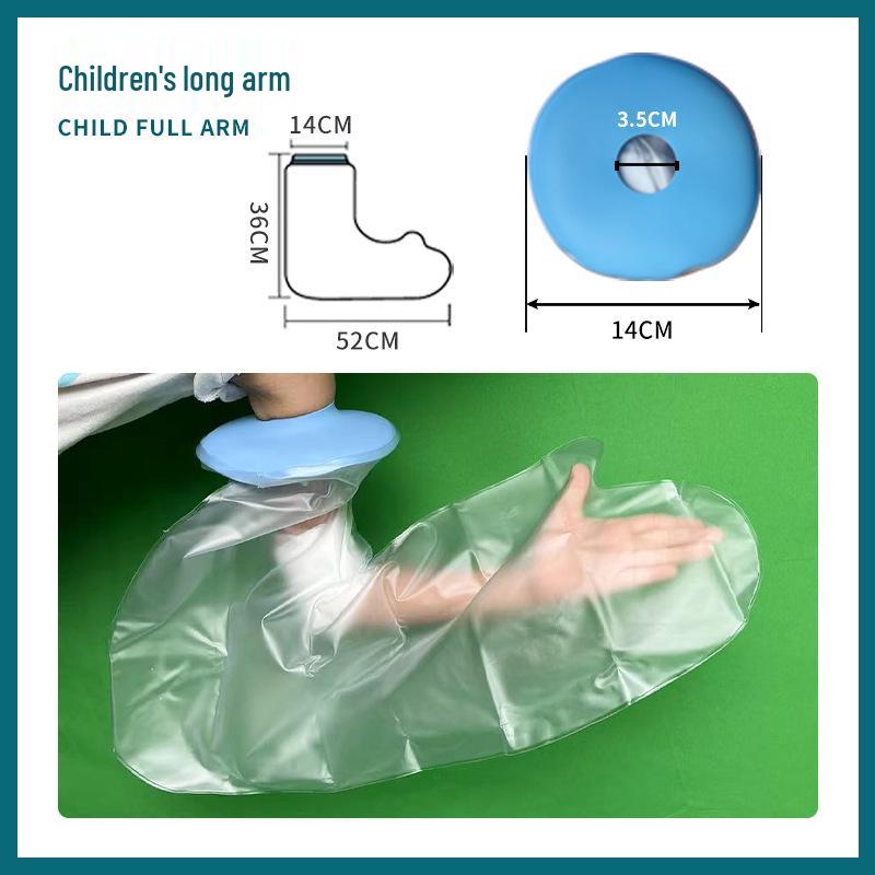 Copricast impermeabile per gamba e piede da 70 cm - Protezione per il bagno post-operatorio