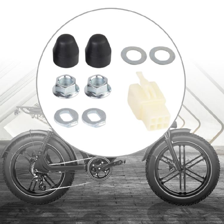 Screw Caps Washer/Spacers/Nut Cover Electric Bicycles Hub Lock Hub Motor Nut