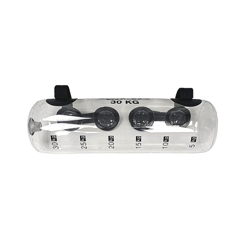 Průhledná PVC kombinovaná fitness taška na vodu a vzduch: Vážený dřep Z Energy Pack pro trénink rovnováhy