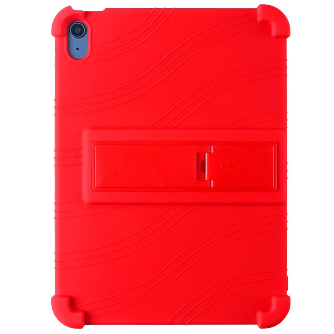 

Для iPad 10-го поколения 10,9 дюймов, выпуск 2022 года, чехол-подставка, чехол для iPad 10, 2022 год, мягкий силиконовый защитный чехол, выпуск 2022 года iPad 10 2022 красный