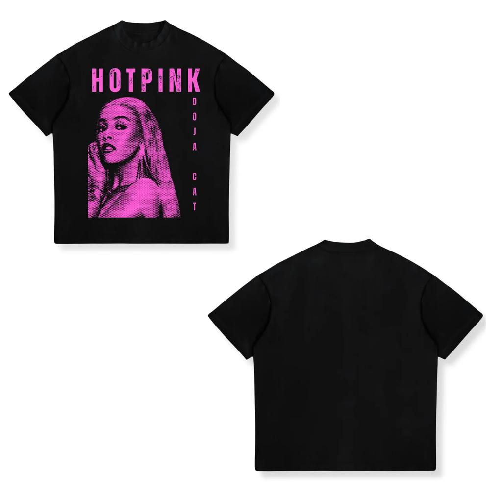 Doja Cat Wearing Sam Hyde Inspired Internet Meme T Shirt Unisex Women Hip Hop Oversized Tshirt Unisex Cotton Tees Unisexs Streetwear