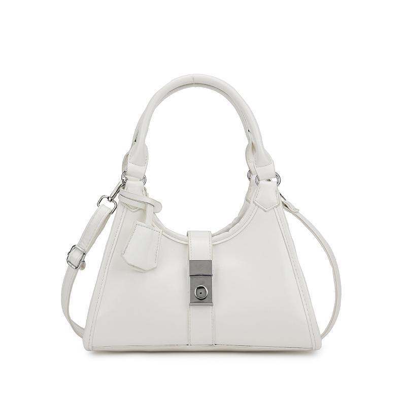 Neue Mode Retro-Stil PRA Schloss Achseltasche tragbare Schulter Umhängetasche Damen