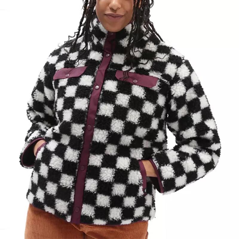 Vans Women's Checkered Stand Collar Jacket