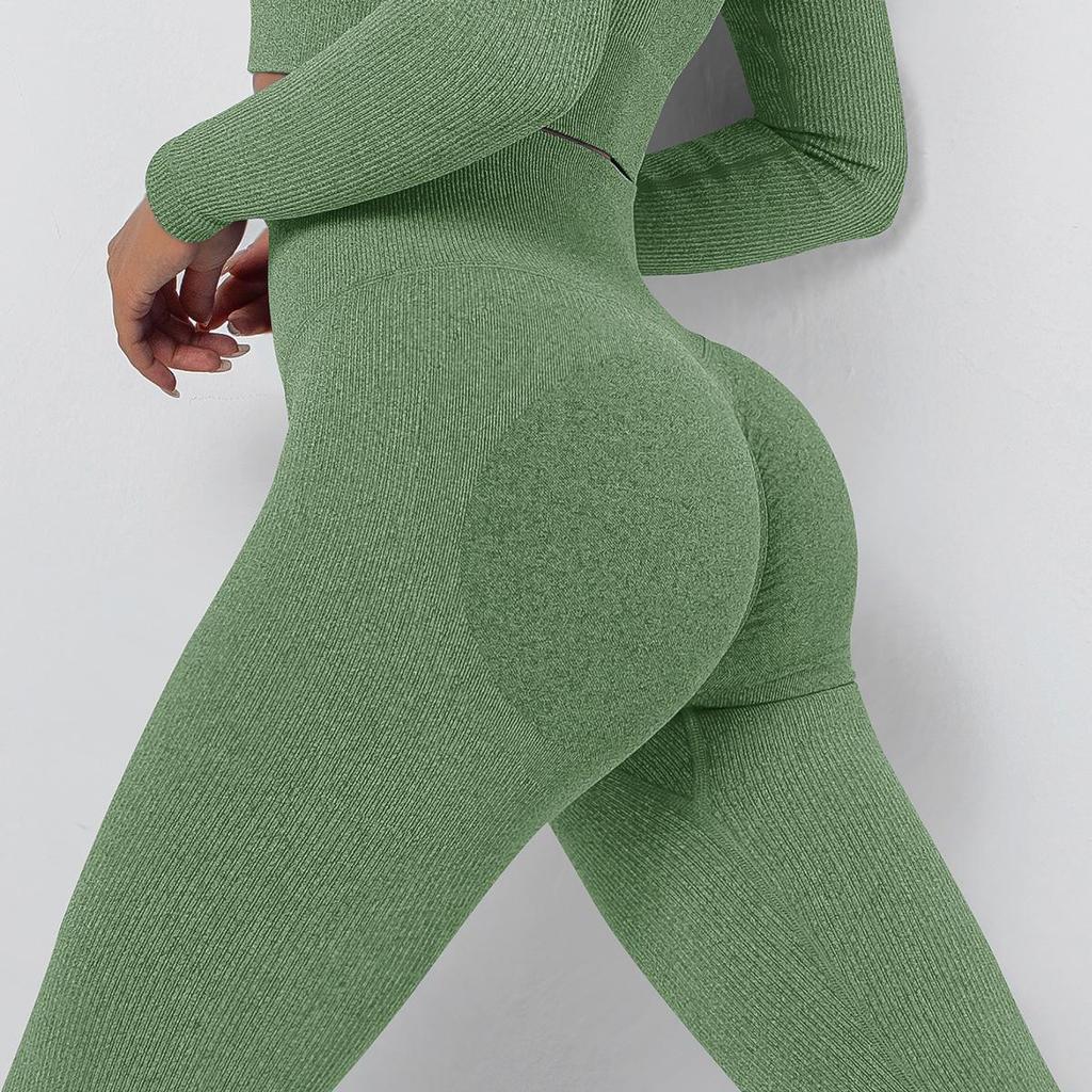 Leggings da donna per fitness Leggings da palestra Pantaloni sportivi a vita alta da donna Pantaloncini da yoga Leggings push up Abbigliamento sportivo
