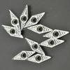 10pcs For Aluminum VCGT110308-AK H01 Silver Inserts Lathe Metalwork Tool Cutting