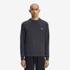 Fred Perry [Sharp] Lambswool Raglan Knit - Anchor Grey Afpm2531548-297