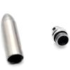 Brangdy Portable Stainless Steel Bullet-Shaped Pill Container