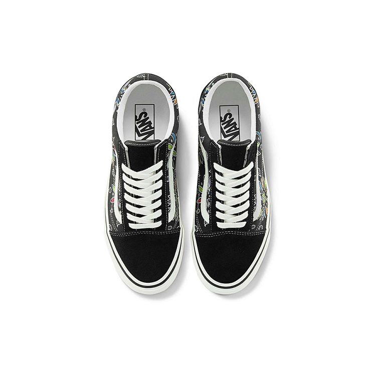 Vans Old Skool 36 DX Anaheim Factory - Paisley Unisexové tenisky Černé VN0A54F39GG