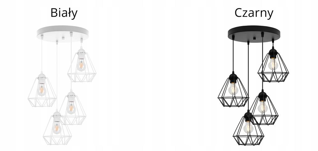 Wire Hanging Lamp Loft Chandelier Led Selection