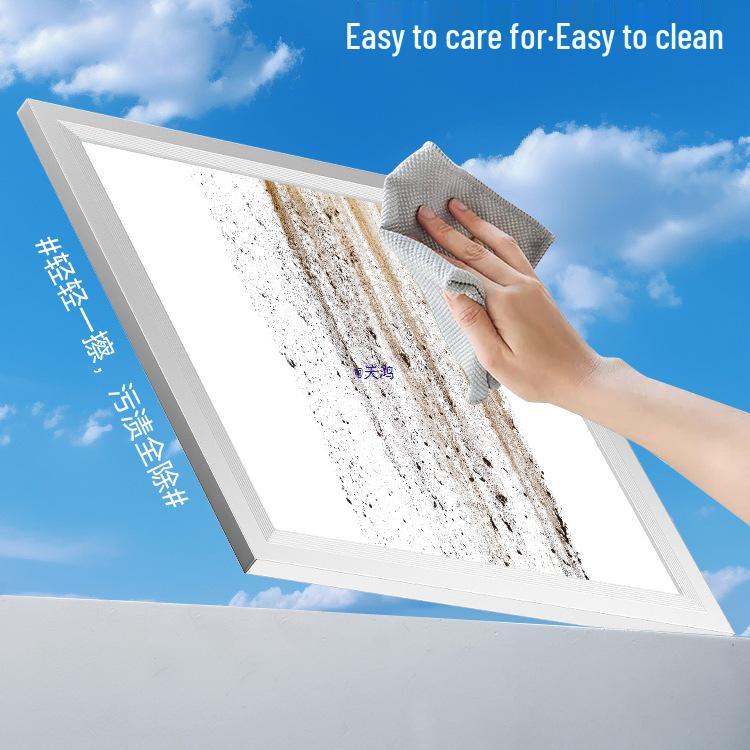 Aluminum Recessed Ceiling Light Panel for Kitchen & Bathroom