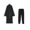 Taoist Long Robe with Slanted Placket, Three Purities Collar, Frog Buttons, Tai Chi Suit, Complete with Ten Direction Shoes and Zhuangzi Scarf