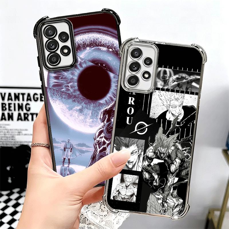 One P-Punch-Mans Garou Soft Phone Case For Samsung A17 A27 A07 A37 A57 A16 A56 A15 A55 A14 A54 A13 A53 A26 A36 A25 A35 A24 A34 A