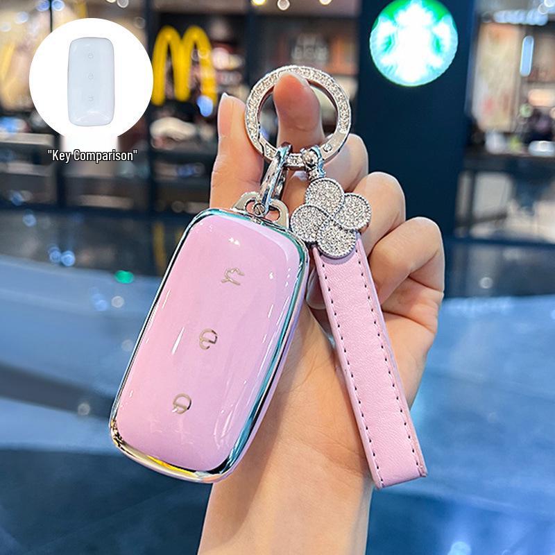 2025 Geely Galaxy E5 Key Case L6 Bag Starship 7 EMI Car L7 Shine 8 Shell Buckle