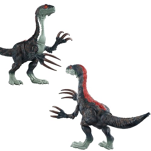 Mattel Jurassic World New Ruler Super Action! Therizinosaurus [Total Length: Approx. 34cm] [Dinosaur Toy] [Ages 4 and Up] GWD65
