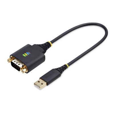 Καλώδιο Προσαρμογέα USB - STARTECH - DB9 - USB 2.0 - 30 cm - Μαύρο
