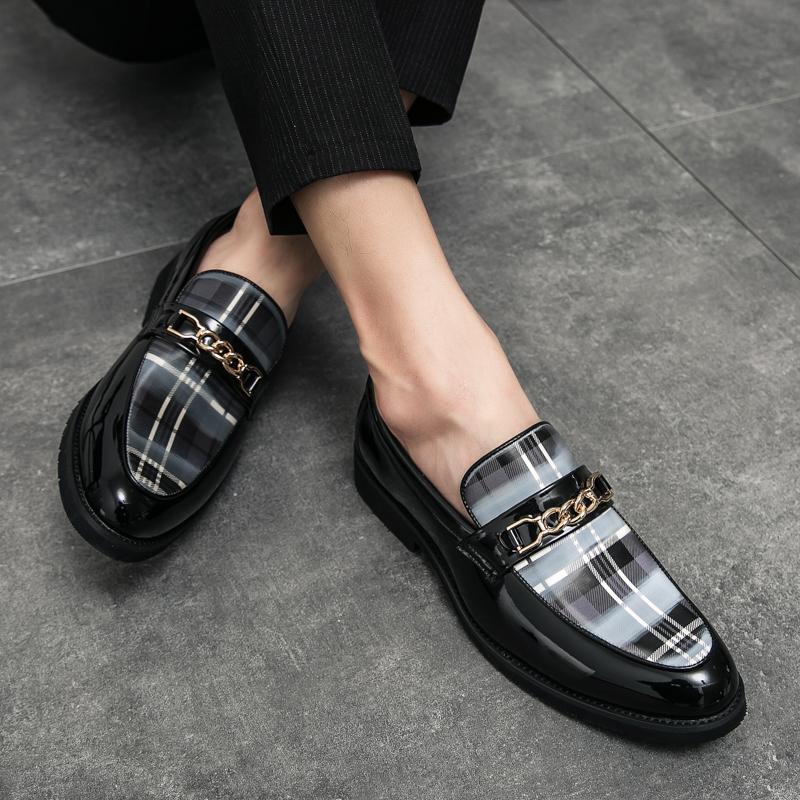 Fashion Fashion Men's Loafers Classic Casual Gentleman Style Party Leisure Office Daily Comfortable Flat Adult shoesHot Selling