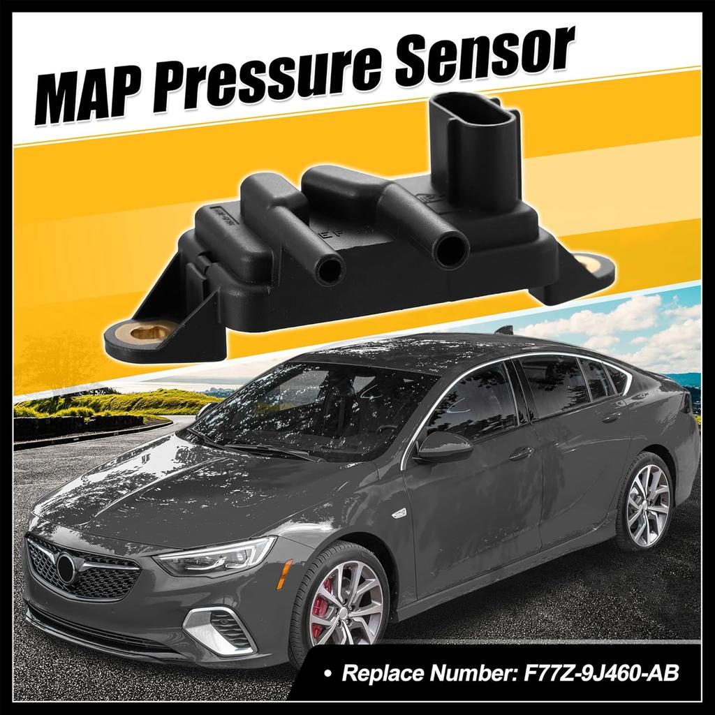 EGR Valve Pressure Feedback Sensor DPFE Sensor F77Z9J460AB for Ford F150 Escape Focus for Lincoln for Mazda for Mercury Exhaust Gas Recirculation
