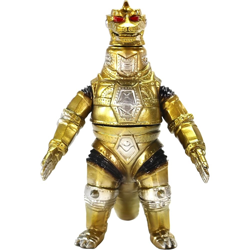 CCP Godzilla EX Series Mechagodzilla 1974 Gold Version 135mm PVC Painted Soft Vinyl Figure
