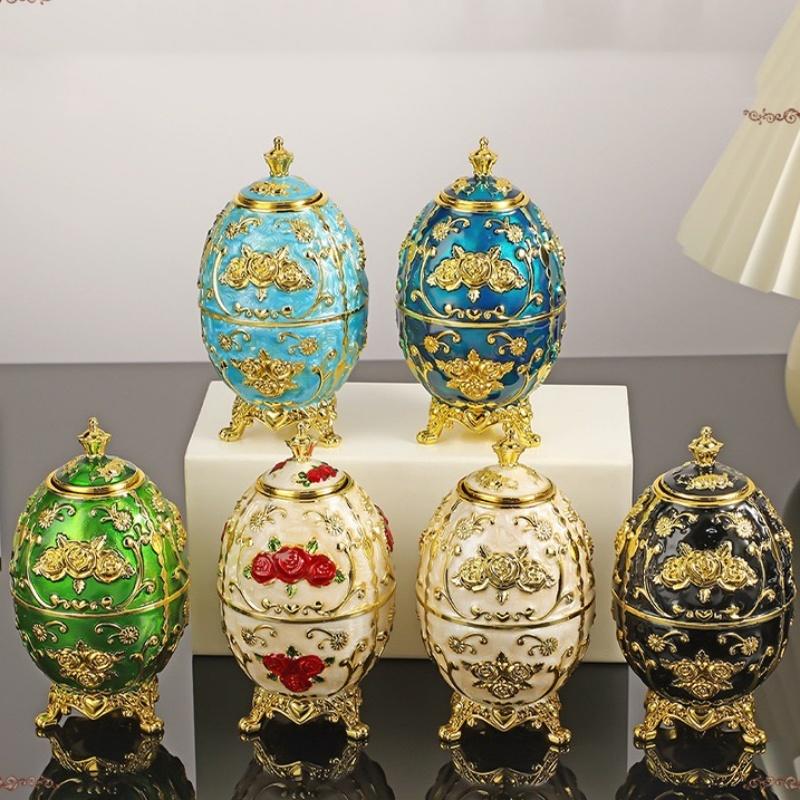 Convenient Fashion Metal Retro Toothpick Holder Toothpick Holder European Automatic Toothpick Holder Home Storage Decoration