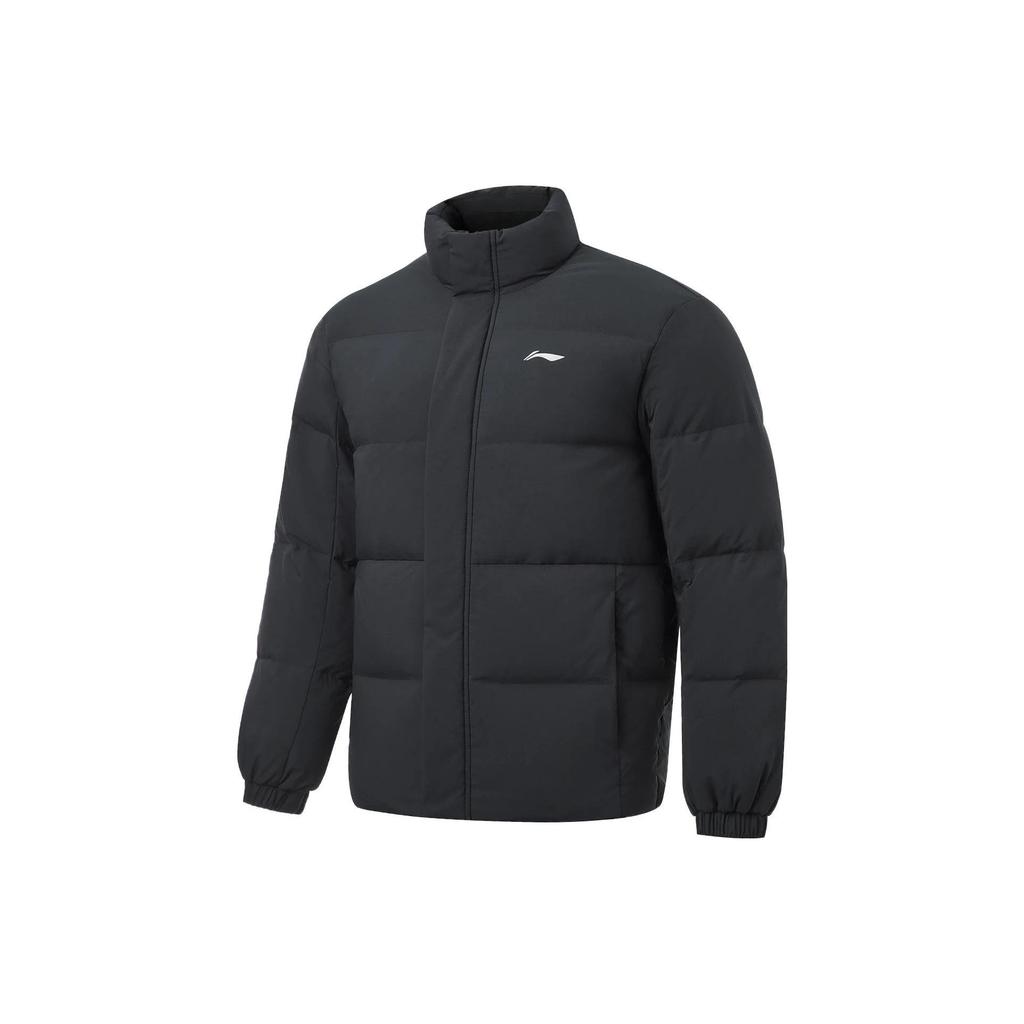 Li Ning Fitness Collection Hot Pots Down Collection Down Jacket Men's Black AYMT105-3