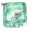 Anxiety Relief Ice Cube Toy Christmas Squeeze Toy, Stress Sensory for Halloween, Soft Clear Pinch