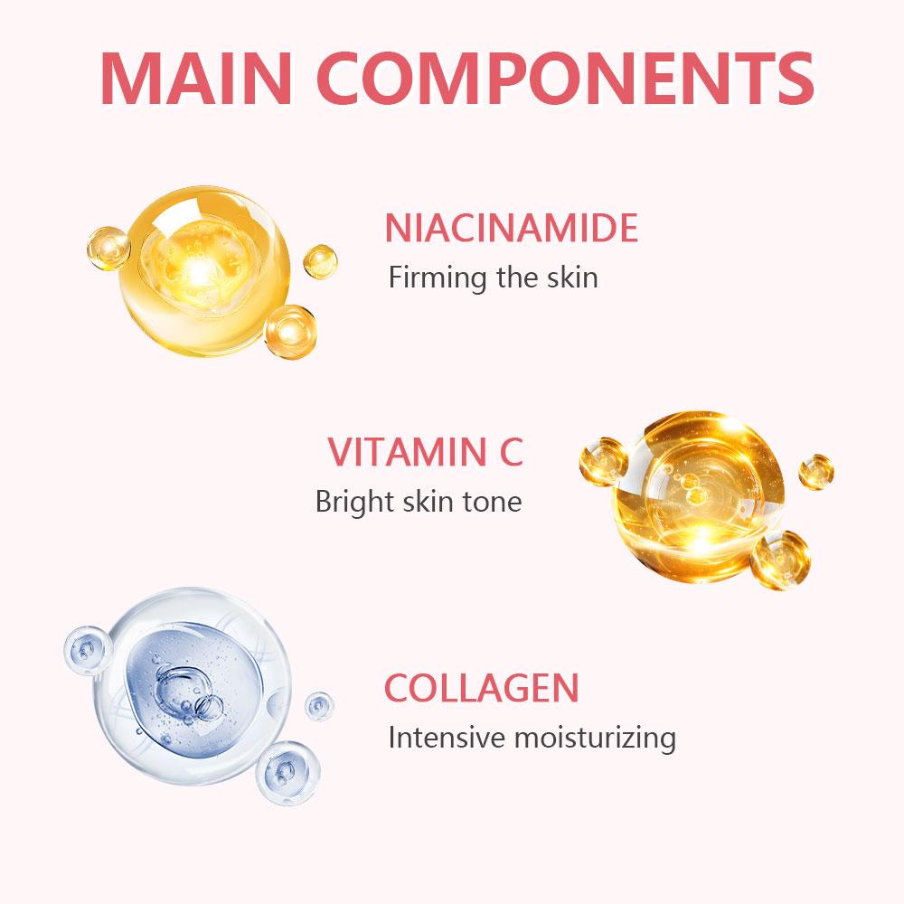 Vitamin C Niacinamide Cream-Deep Hydration, Brightens Skin-Immproves Skin's Resiliency-80ml