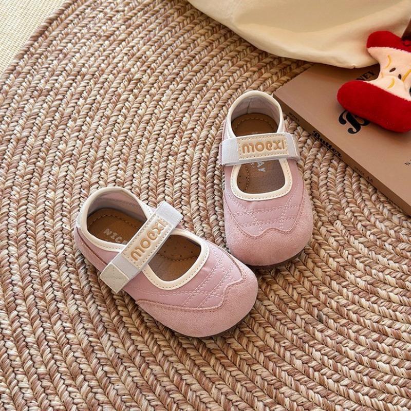 

Туфли Мэри Джейн на мягкой подошве для девочек, детские легкие кожаные туфли, повседневные туфли в балетном стиле, туфли-пуфы 30